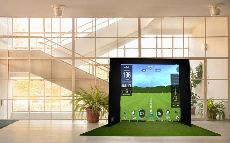 Best Virtual Golf Simulator - GolfBays Indoor Golf Enclosure