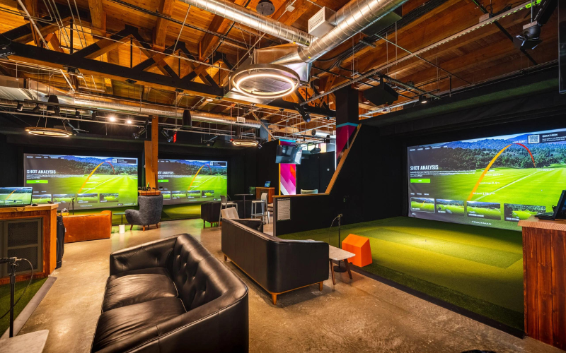 Indoor Virtual Golf