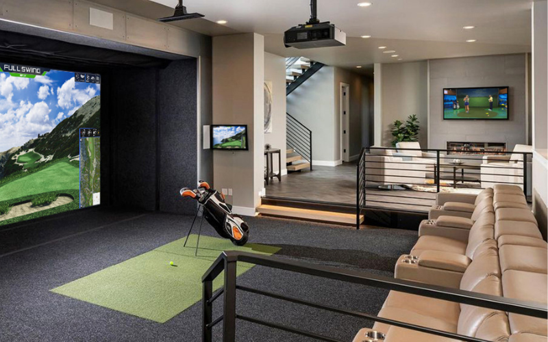 Virtual Golf at Home