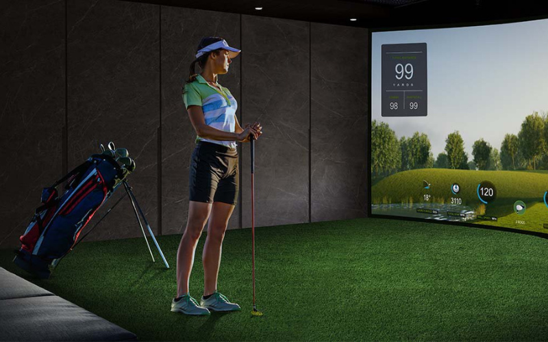 What is a golf simulator